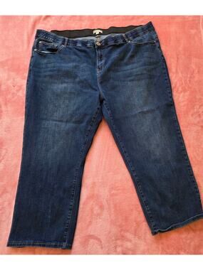 Aveology Womans Straight  Jeans Plus Size 34